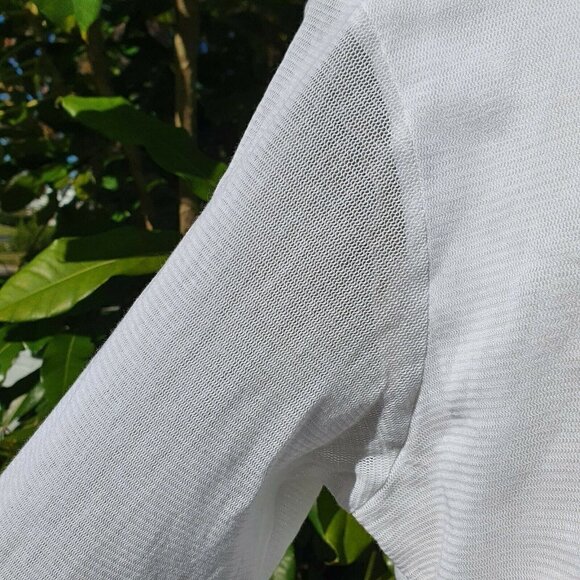 Cut Loose Lagenlook 3/4 Sleeve Split Back Top L - Picture 3 of 8